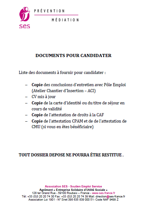 Recrutement